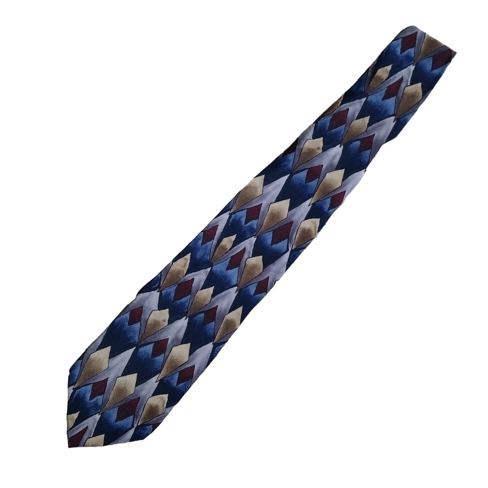 Brandy Cocktail Collection Silk Geometric Tie